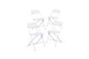 Plastic Chair Adult White (10 pc. pack)-BB1940